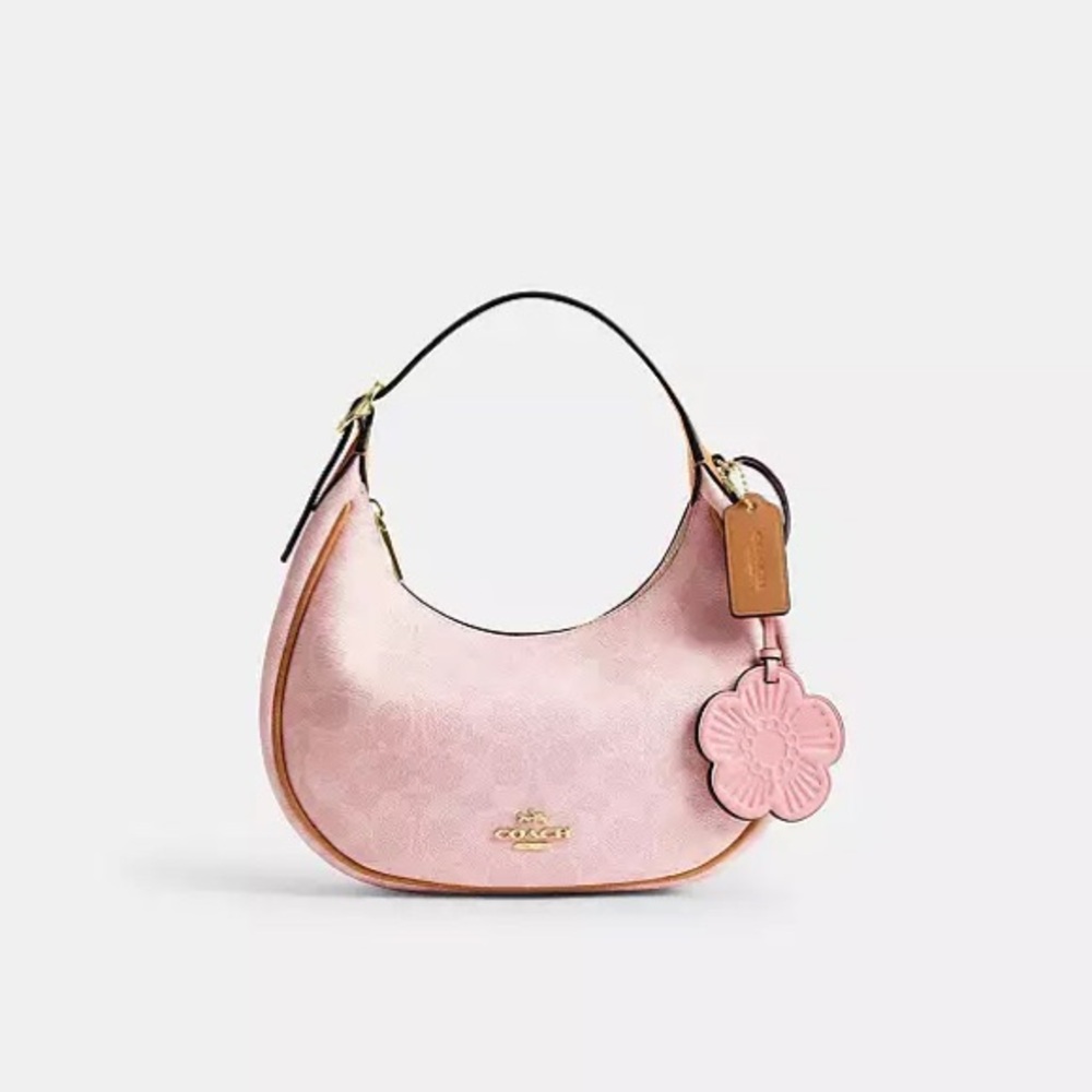 Coach Emily Shoulder Bag in Powder Pink - Picture 6 of 7
